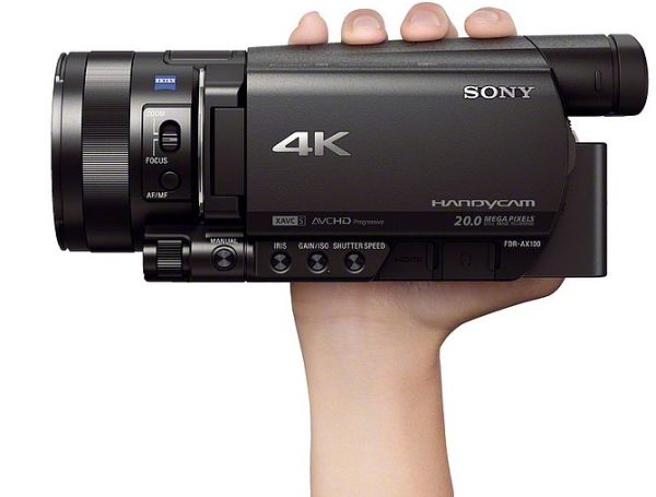 Sony-4K-Handycam-FDR-AX100