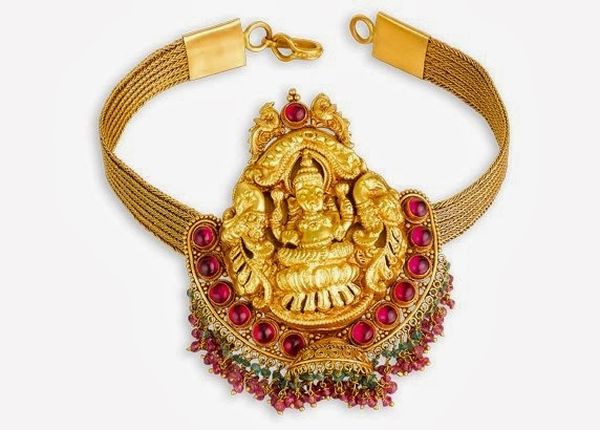 Gold-Lakshmi-Armlet