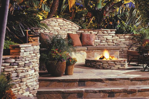 Fire pits and fireplaces