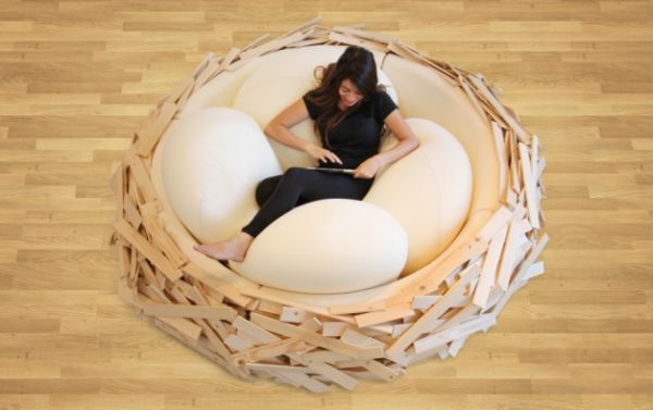 Birds nest bed