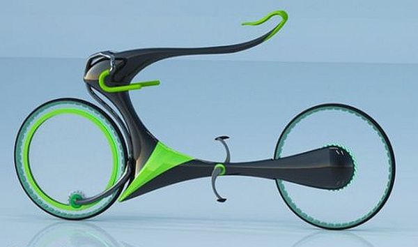 Flying Bike concept uses magnetic levitation to challenge gravity