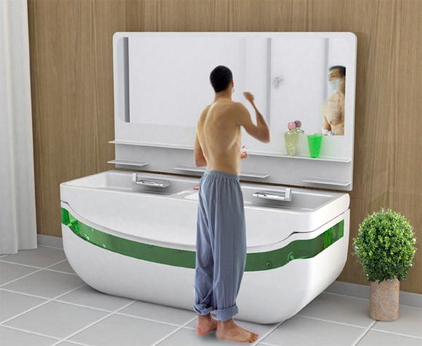 Whirlpool Bathtub with TV_1