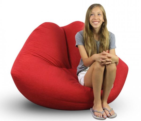 Hot Lips Bean Bag Chair