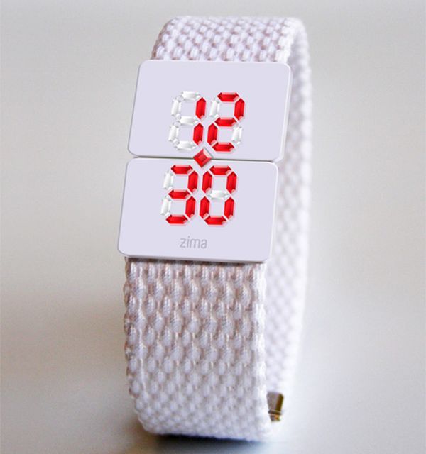 Real Crystal LED Watch