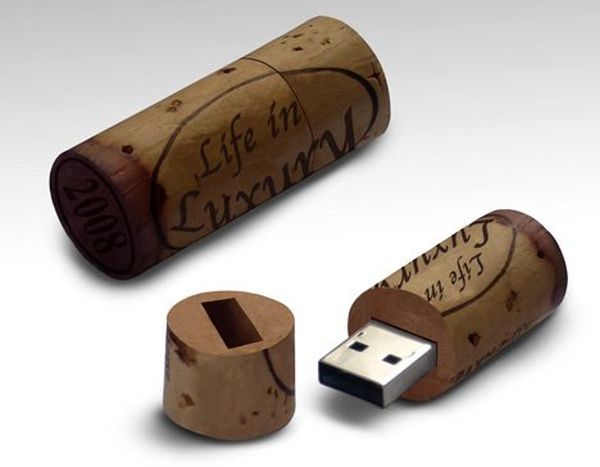 Wine Stopper USB Memory Stick