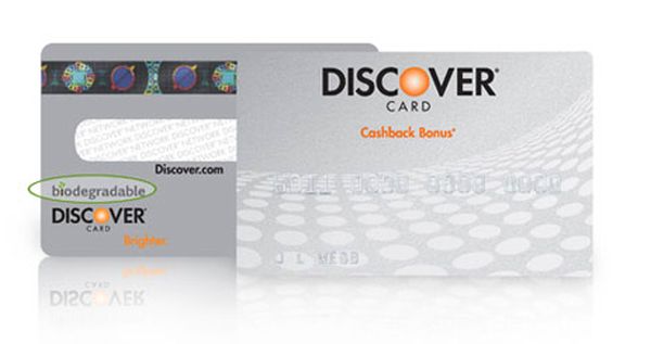 Biodegradable Credit Card