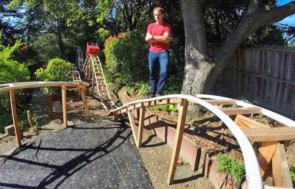 Home-made Roller Coaster