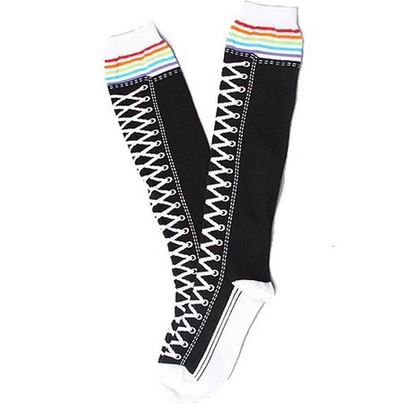 Knee-high Sneaker Socks