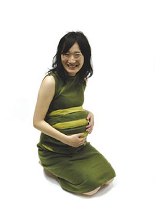 Skin maternity dress