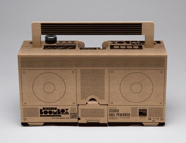 Cardboard Berlin Boombox