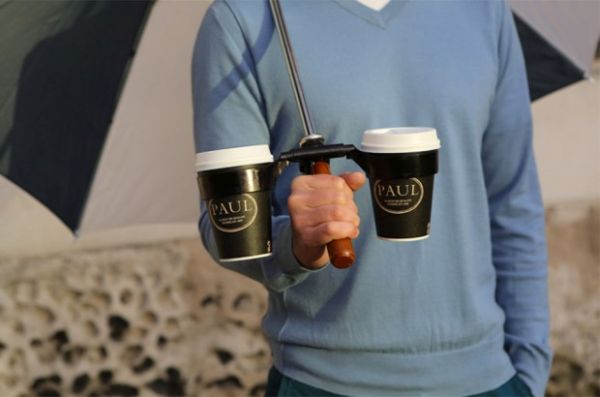 Coffee Holder Umbrella