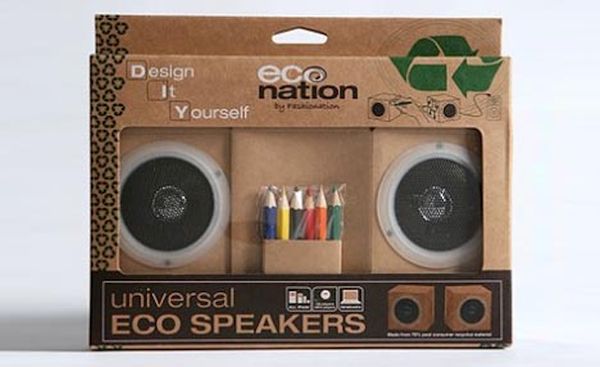 Eco-friendly Cardboard Speakers