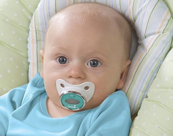 Pacifier Thermometer