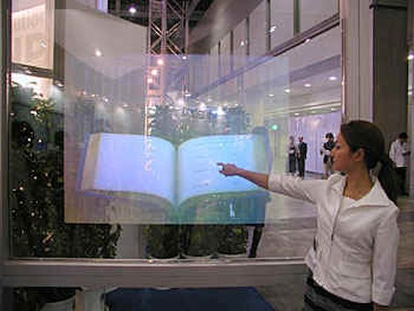 Holographic Projection Screen