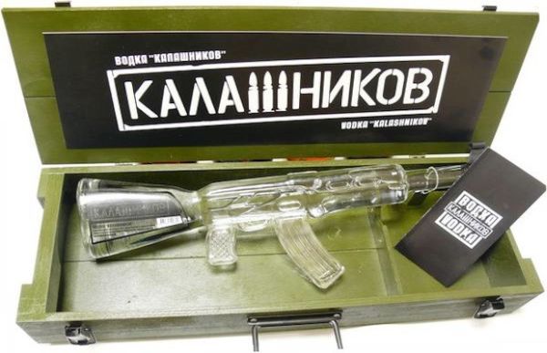 Kalashnikov Vodka Bottle