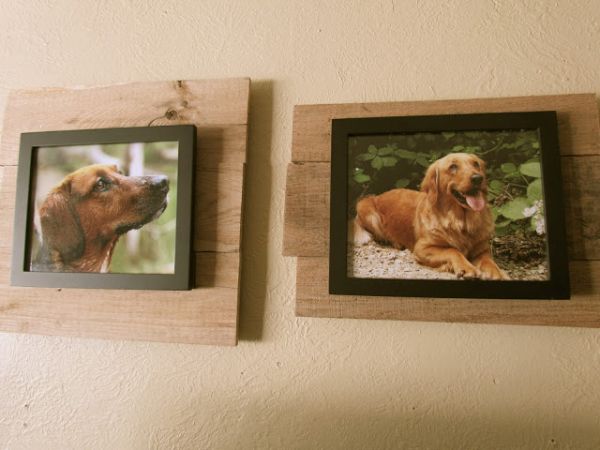 Rustic photo frame