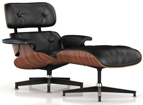 Eames lounge chair and ottoman