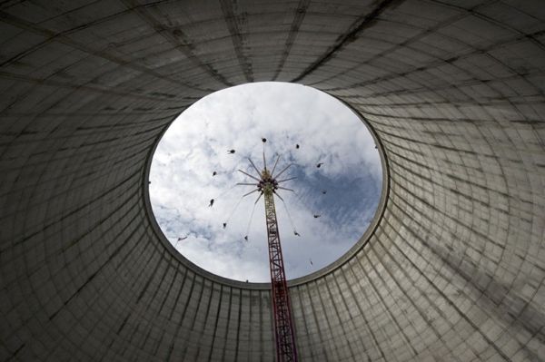 The cooling tower