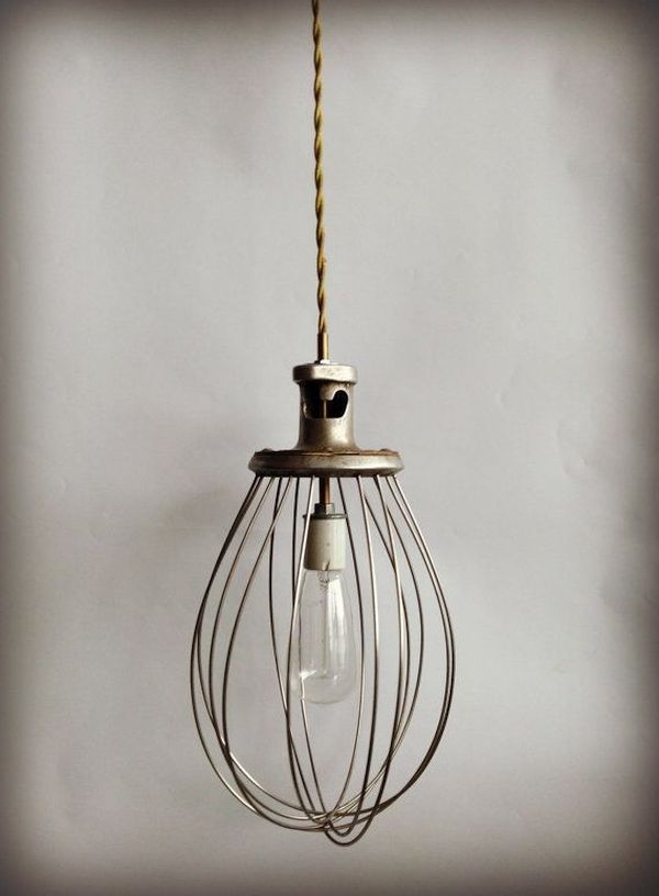 Utensil pendant lamps