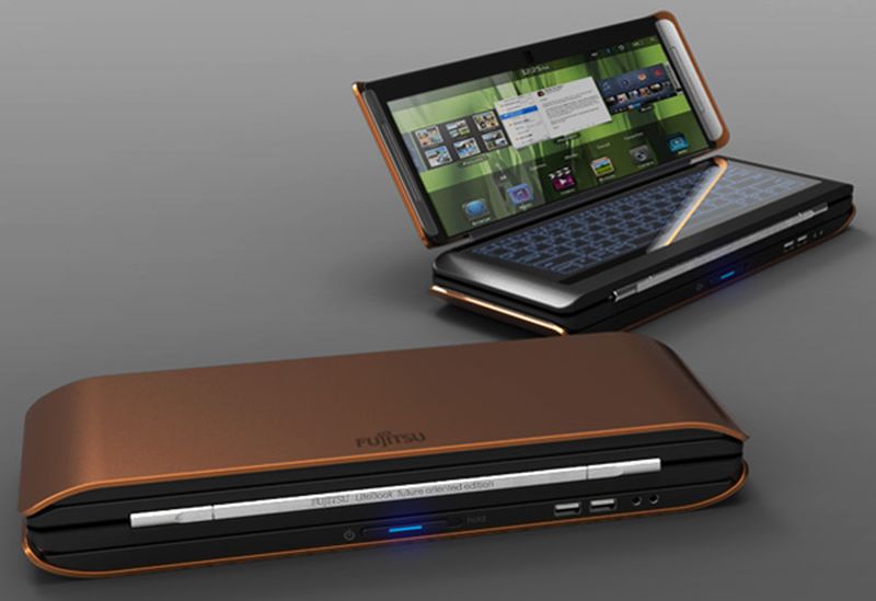 Fujitsu Lifebook X2 laptop design