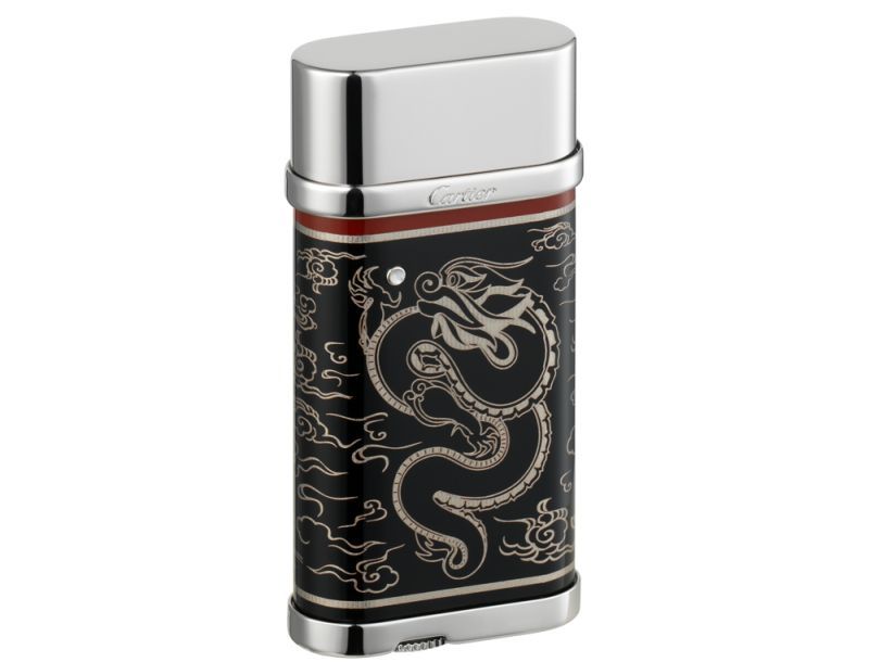 cartier dragon decor lighter