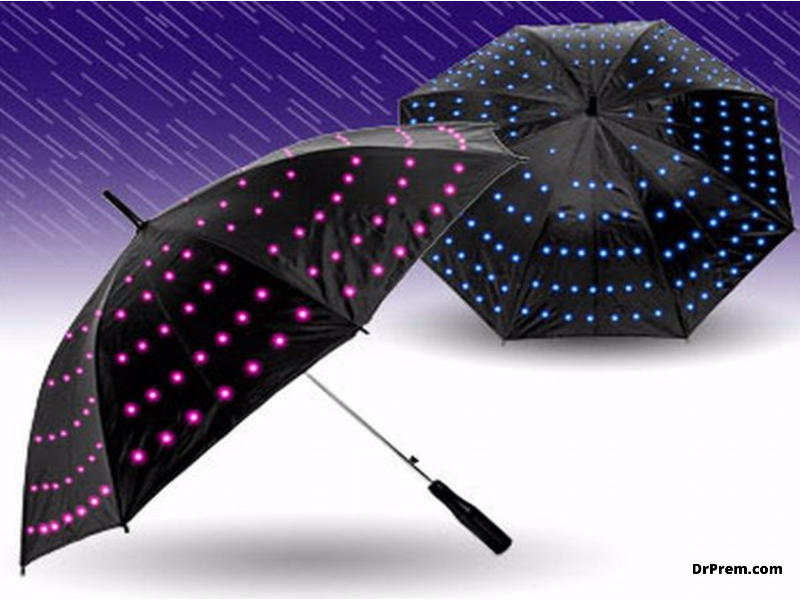 LightDrops electric umbrella