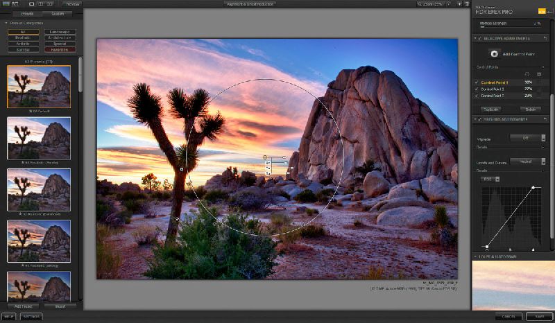 how to use hdr efex pro