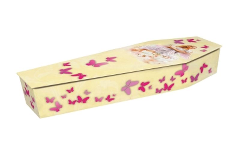 Animal kingdom themed coffin