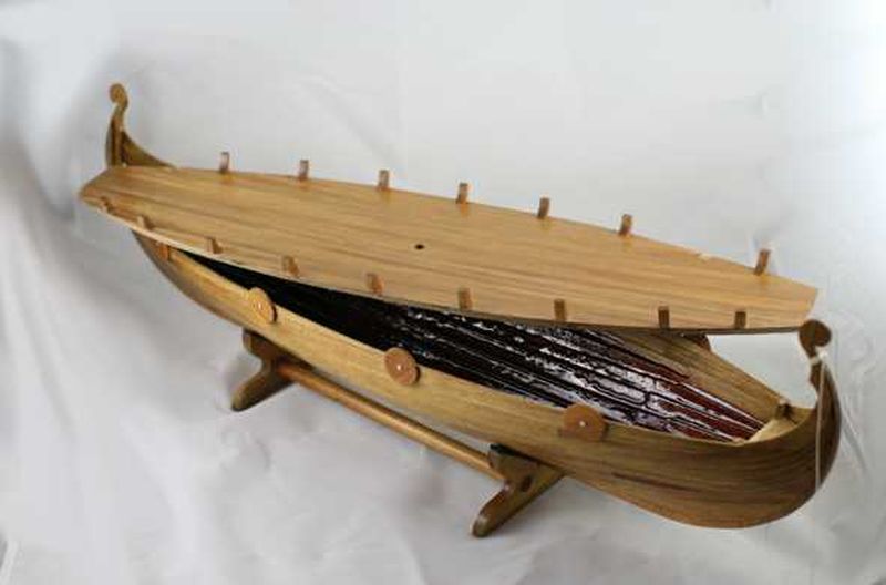 Viking boat coffin