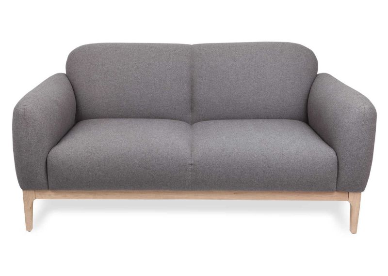 Morten two-seater sofa in the color Flavio grey