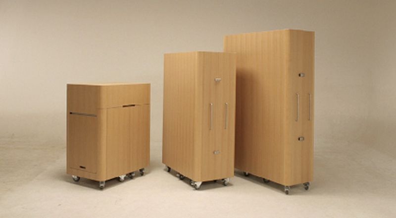 Office in the form of a box by Toshihiko Suzuki for Kenchikukagu