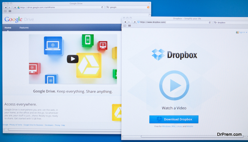 Dropbox features
