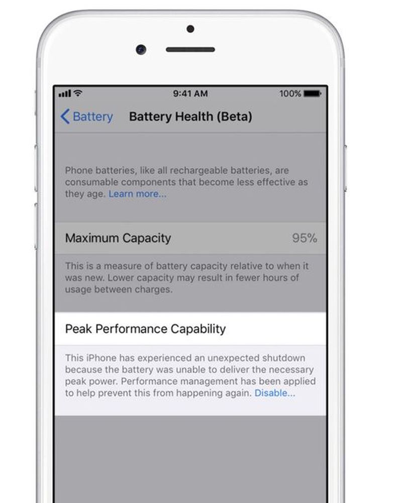 Battery Management information