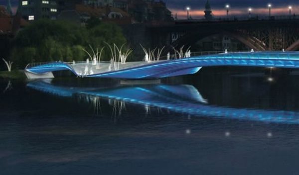 Drava Bridge’s unique design