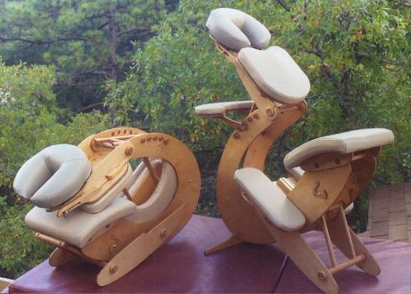 Portable Swan Massage Chairs and ten more innovative chair designs