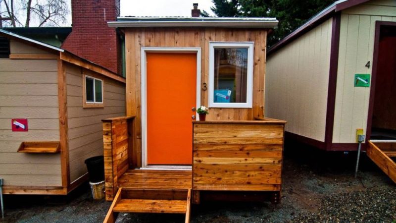 Box Houses for Homeless