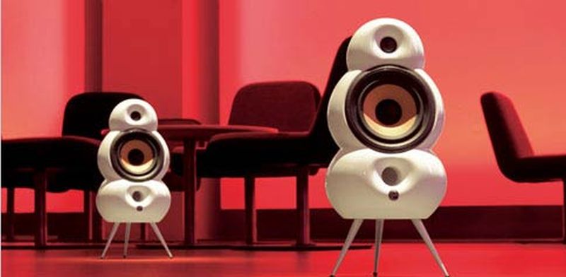 Bubble-shaped speakers