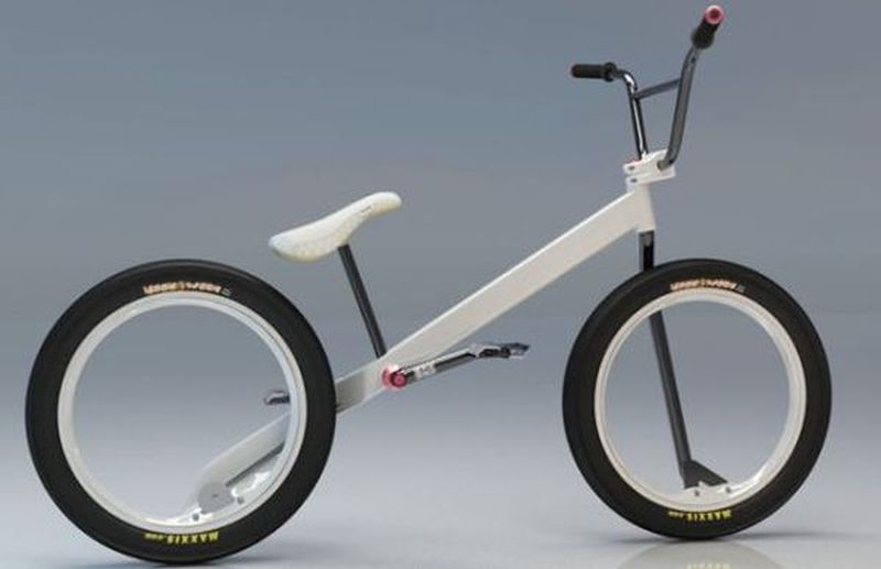 Hubless BMX Concept bike