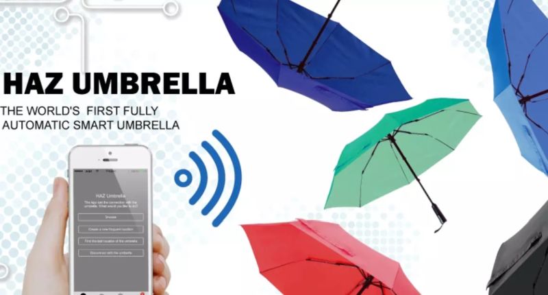 Haz motorized umbrella