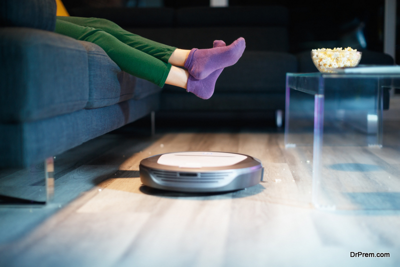 Smart robot vacuum