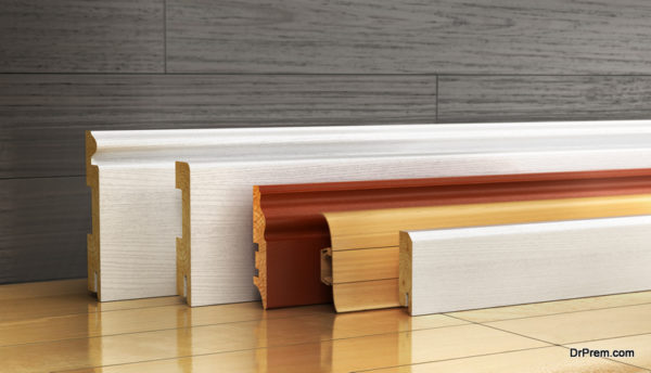 MDF Skirting Board for your apartment
