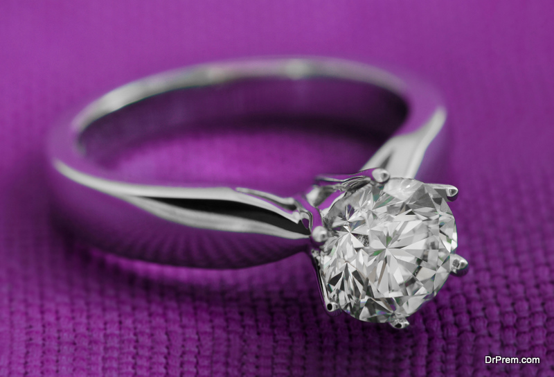 Lab-Created Diamond ring