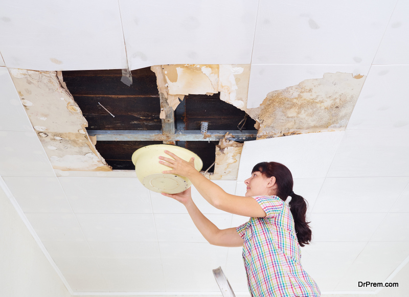 bad Condition of ceiling