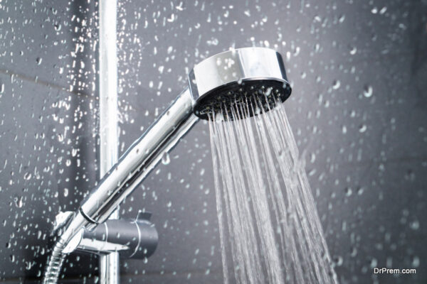 Right Shower Plumbing Fixtures