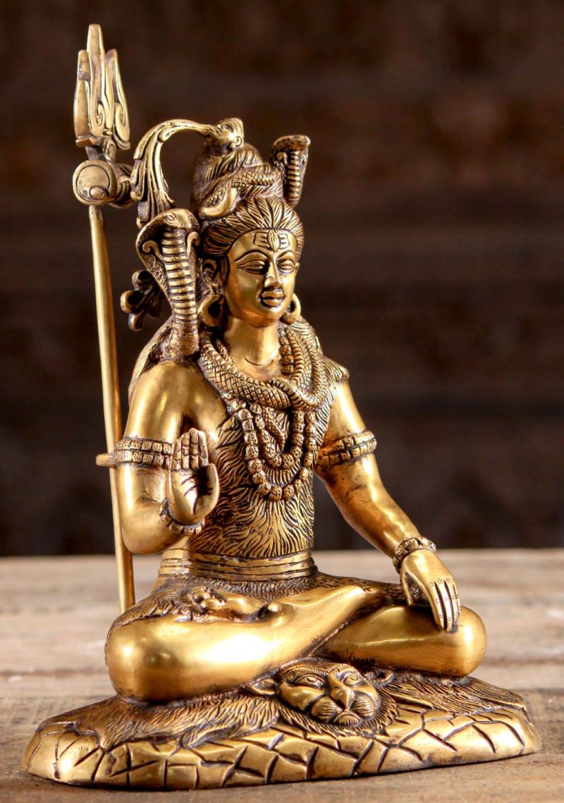 gold-brass-abhaya-mudra-shiva-statue