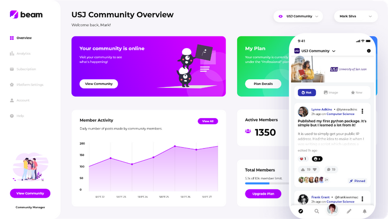 Beam.gg to build your brand’s online community with exciting gamified experience