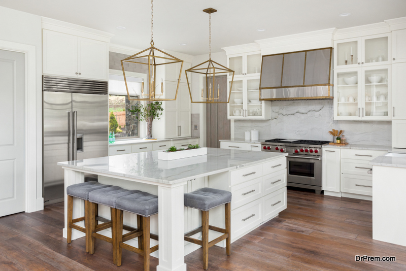 oak cabinets with quartz countertops